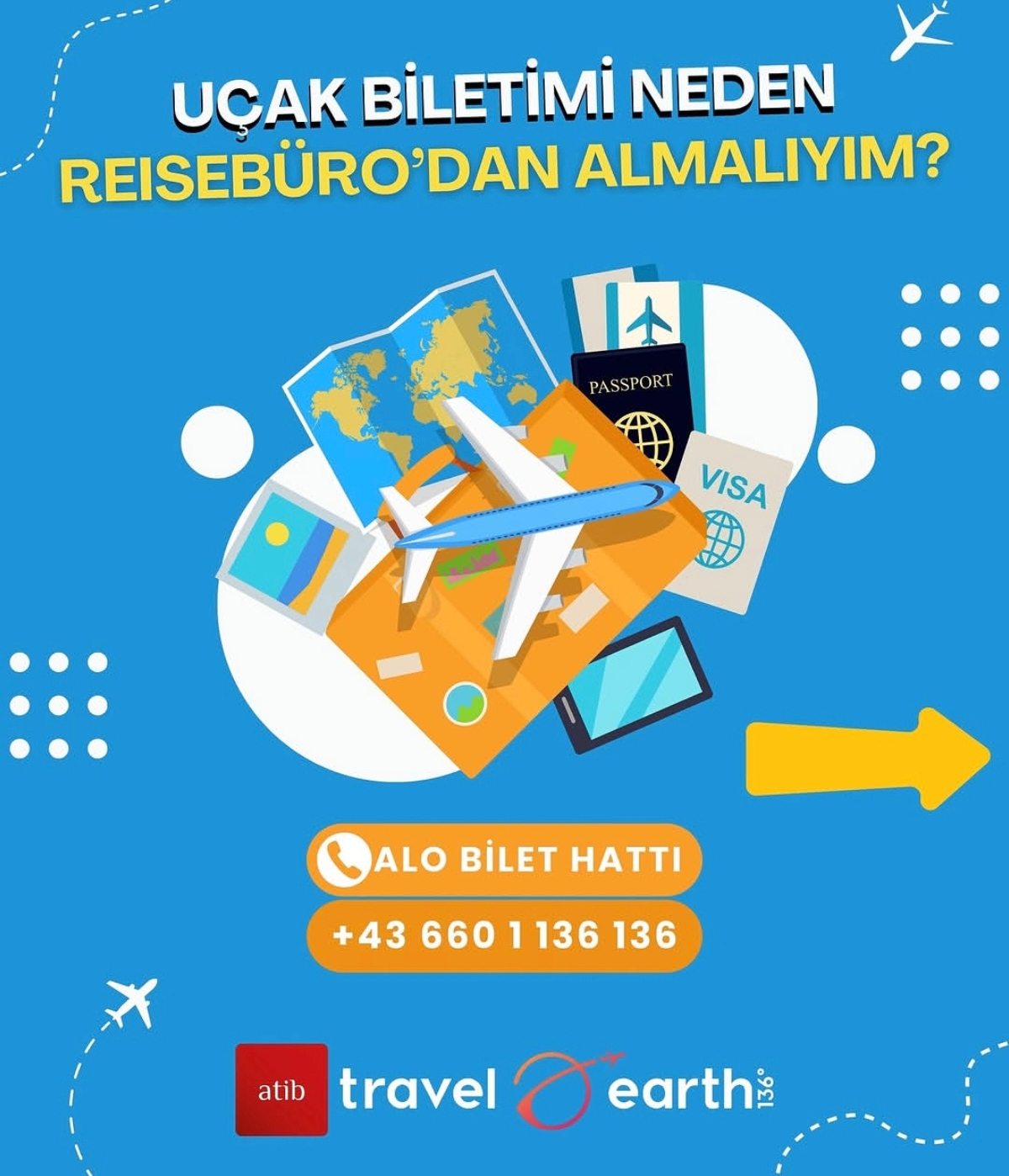 İzin sezonunda ATIB Reise Büro yanınızda